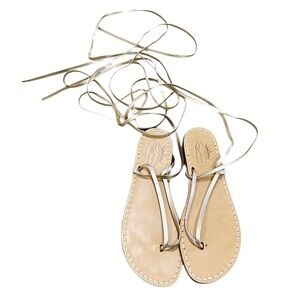 Antica Positano made in Italy flat leather metallic
Gladiator sandals EU 37/6.5